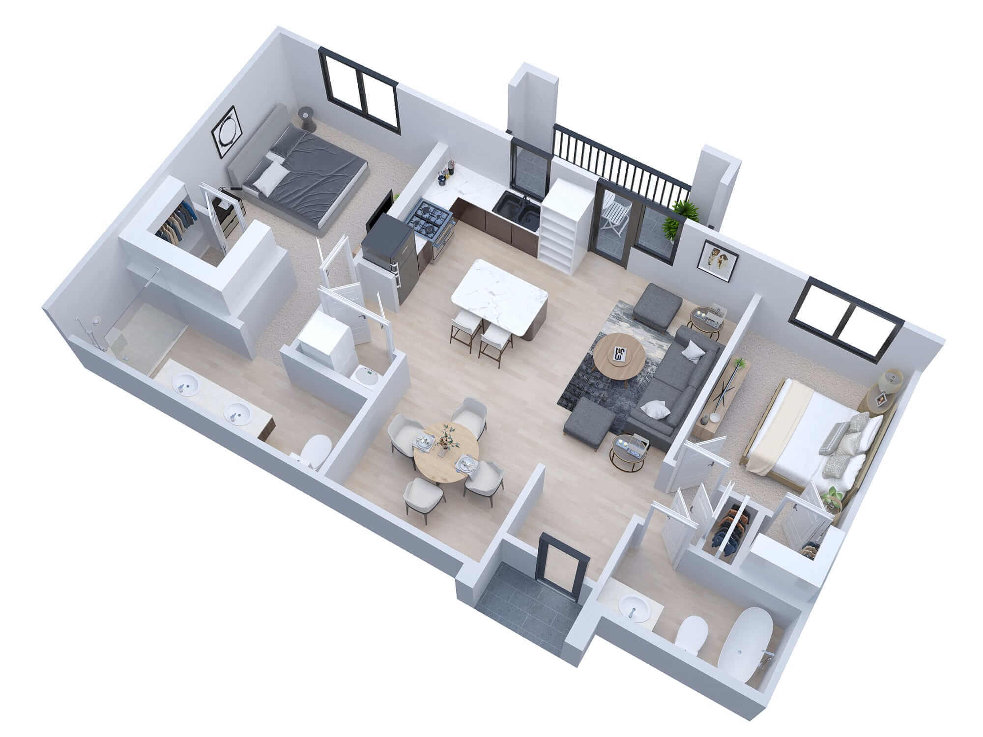 The Carlisle floor plan