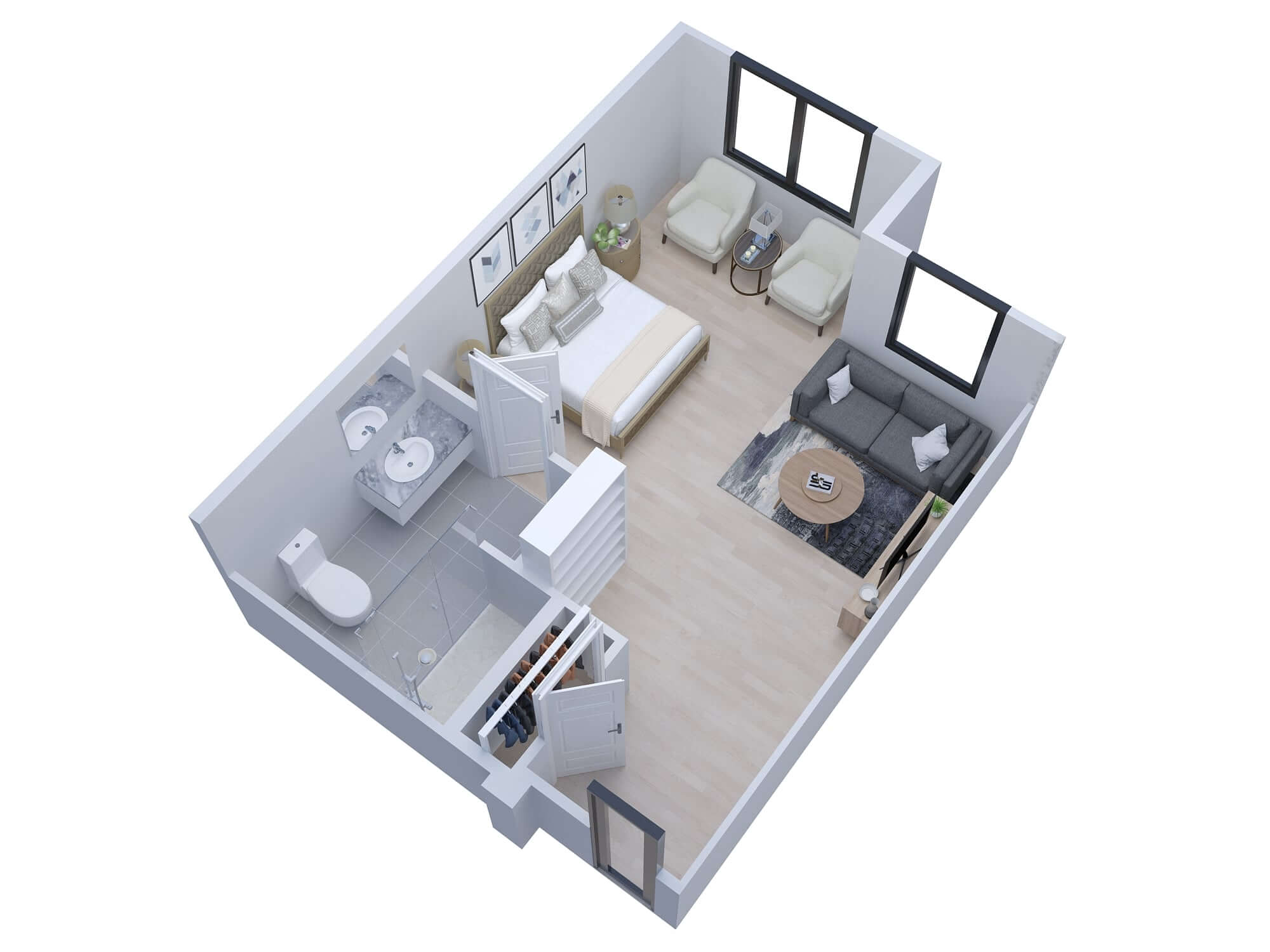 The Kensington Suite floor plan